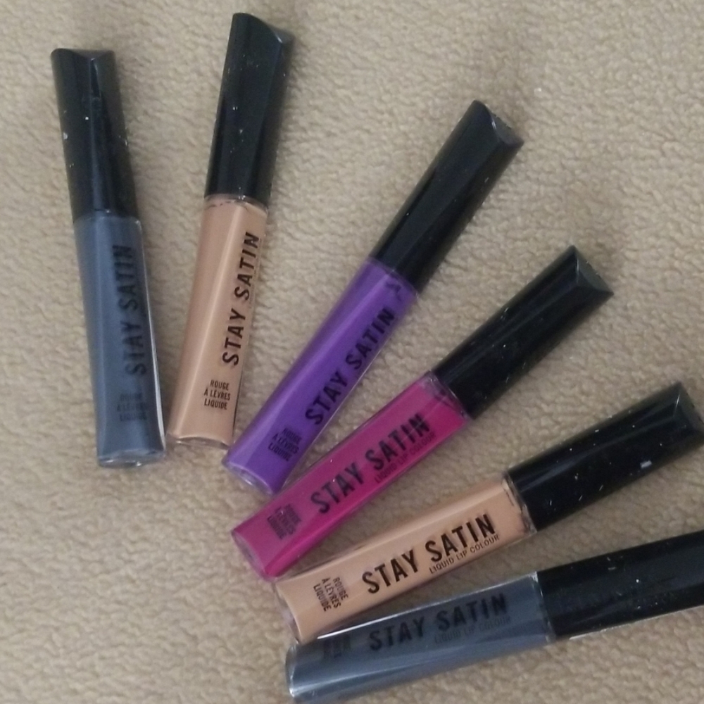 RIMMEL Stay Satin liquid lip color lot
